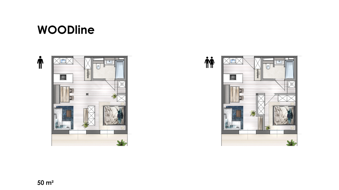 Woodline 50m2